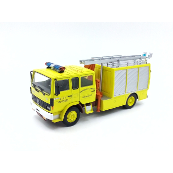 Renault JP13 Double Cabine Straż Pożarna Pomoc Drogowa 1989 - skala 1:43 - Hachette
